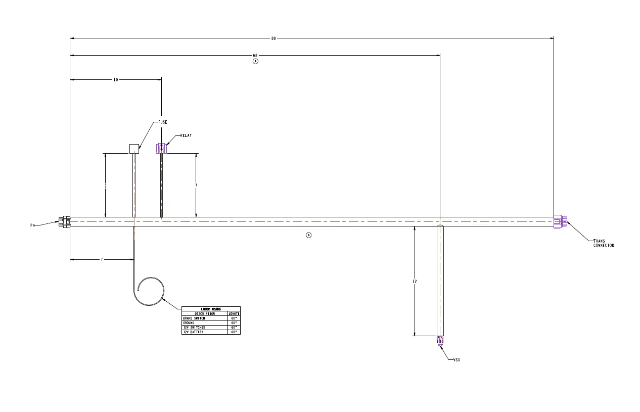 2009+ GM 4L60E Transmission Control Harness - Image 7
