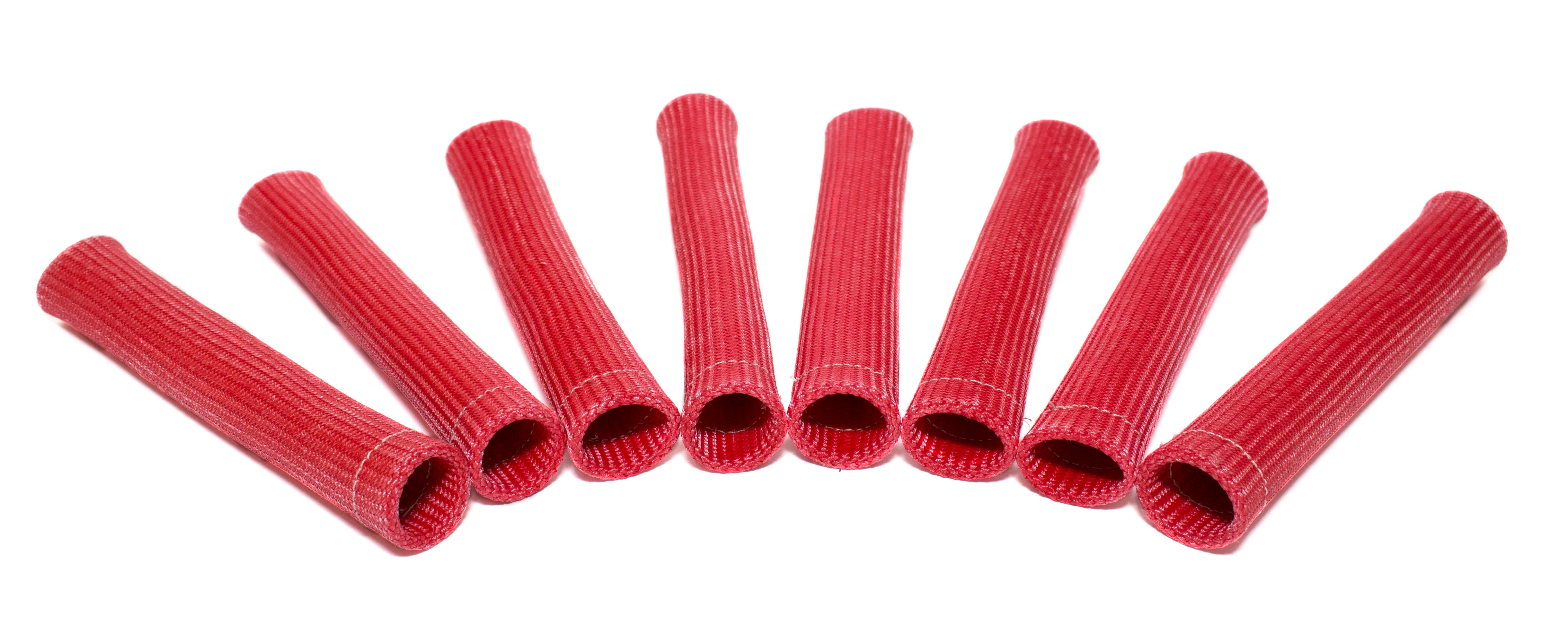 LSx Spark Plug Heat Boots Heat Protection Red V8 LS1 LS2 LS3 LS6 LS7 LSX - Image 3
